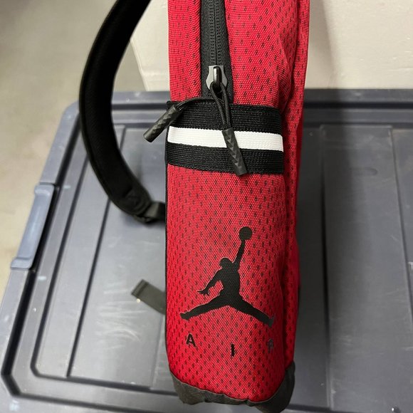 Nike Air Jordan 23 Chicago Bulls Jumpman Laptop Large Backpack Bag - Picture 4 of 8